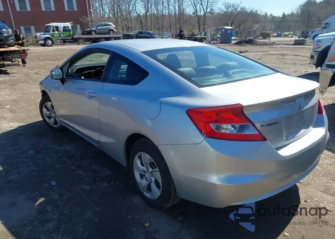 2013 Honda Civic Lx z USA, uszkodzony, nr VIN 2HGFG3B53DH517568